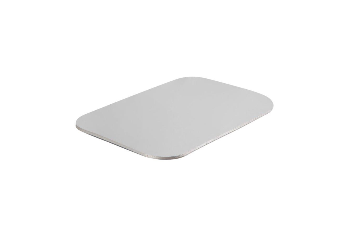 5 LB OBLONG LID PAPER/FOIL 7X9