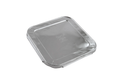 SQUARE FOIL PAN 8 INCH LID 5 PACK