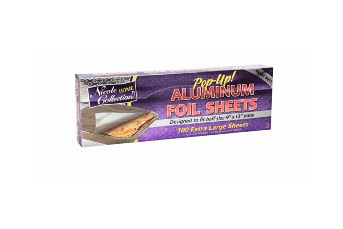 ALUMINUM CUT FOIL SHEET FITS 9X13