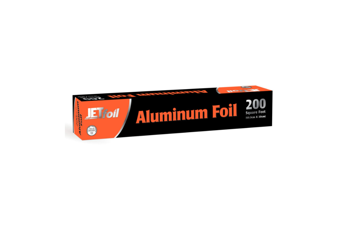 ALUMINUM FOIL ROLL JET FOIL 200 FT.