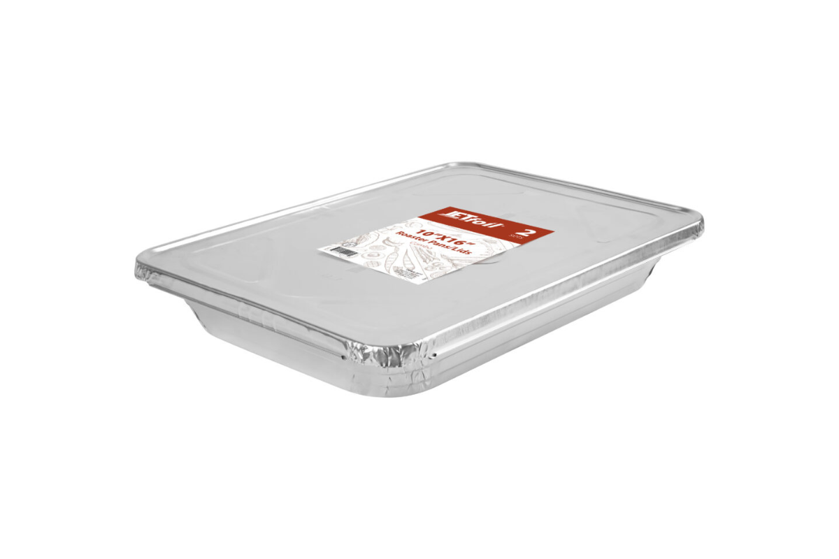 10x16 Roaster Pans With Lids Combo 2pk
