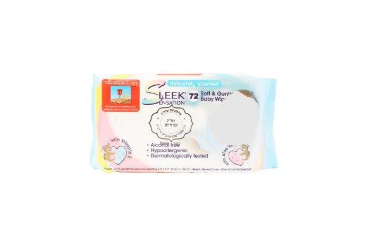 Sleek Baby Wipes 72 ct. Scented