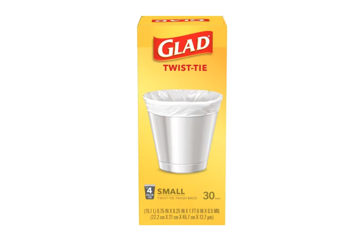 Glad Small 4-Gallon Garbage Bags 30 ct.