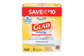 Glad tall Kitchen Garbage Bags 160 ct.