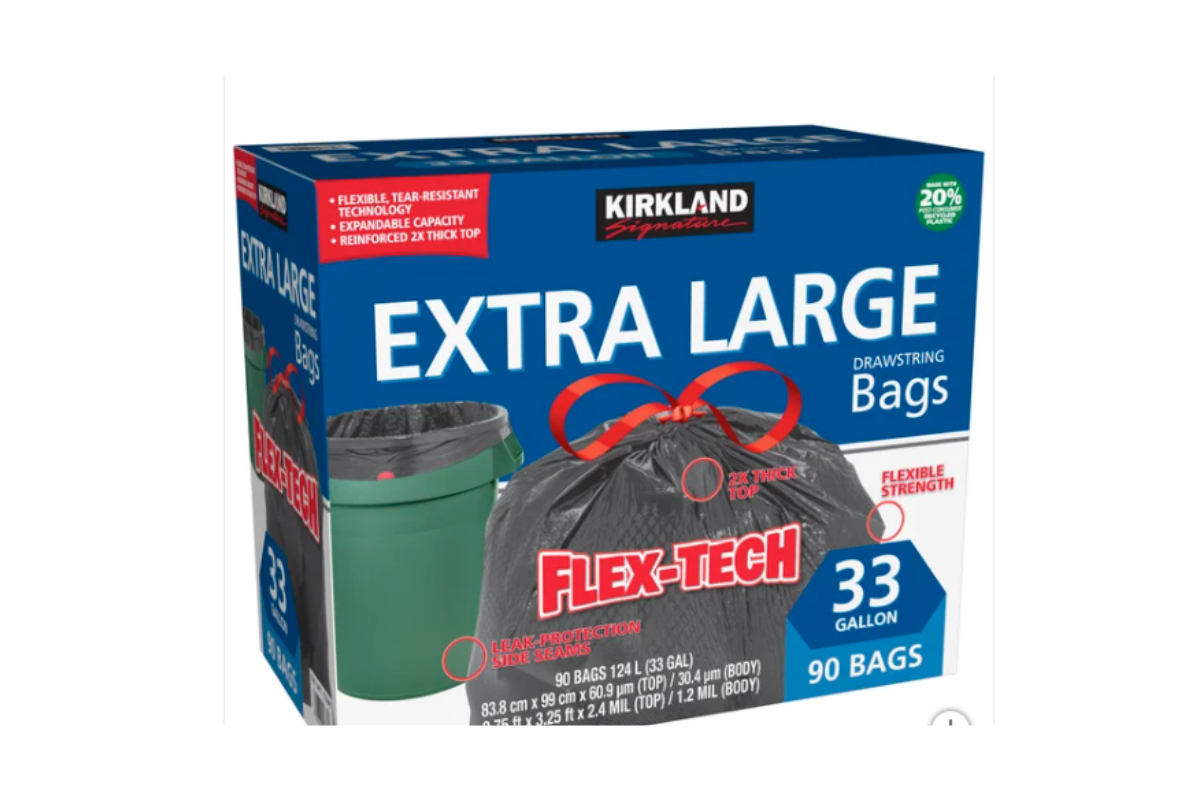 Kirkland Large Trash Bags 90 ct.
