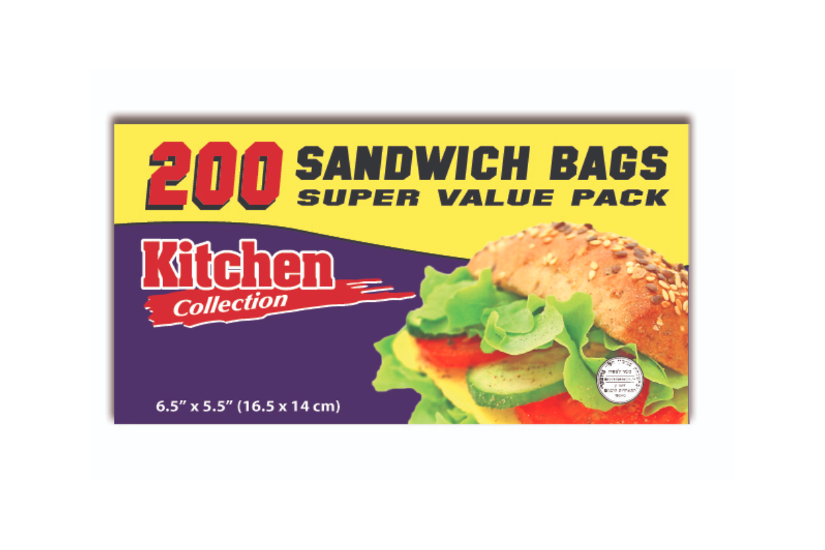 Sandwich Bags Kitchen-Collection 200 ct.