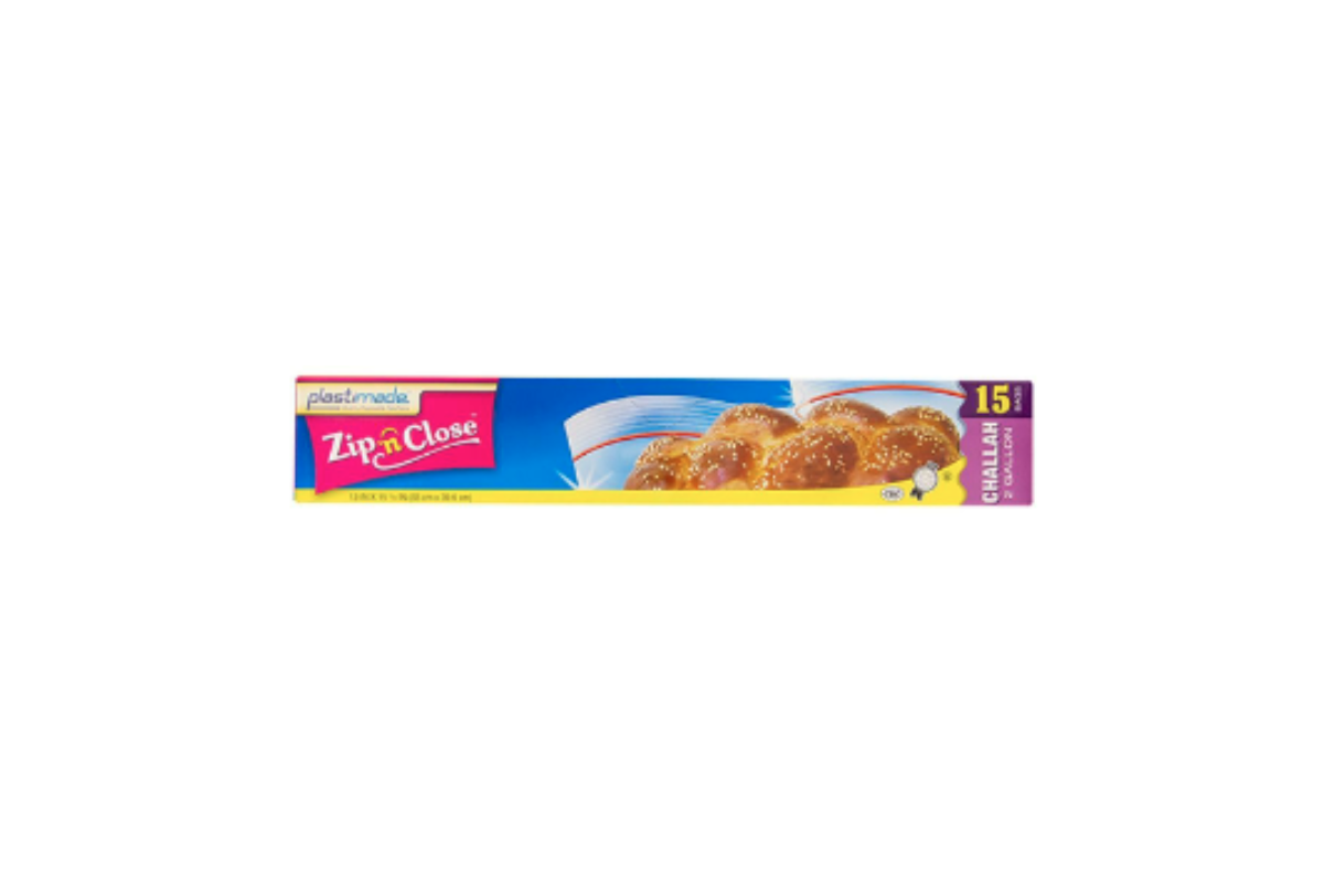 Zip N Close Challah Bags 15 ct.