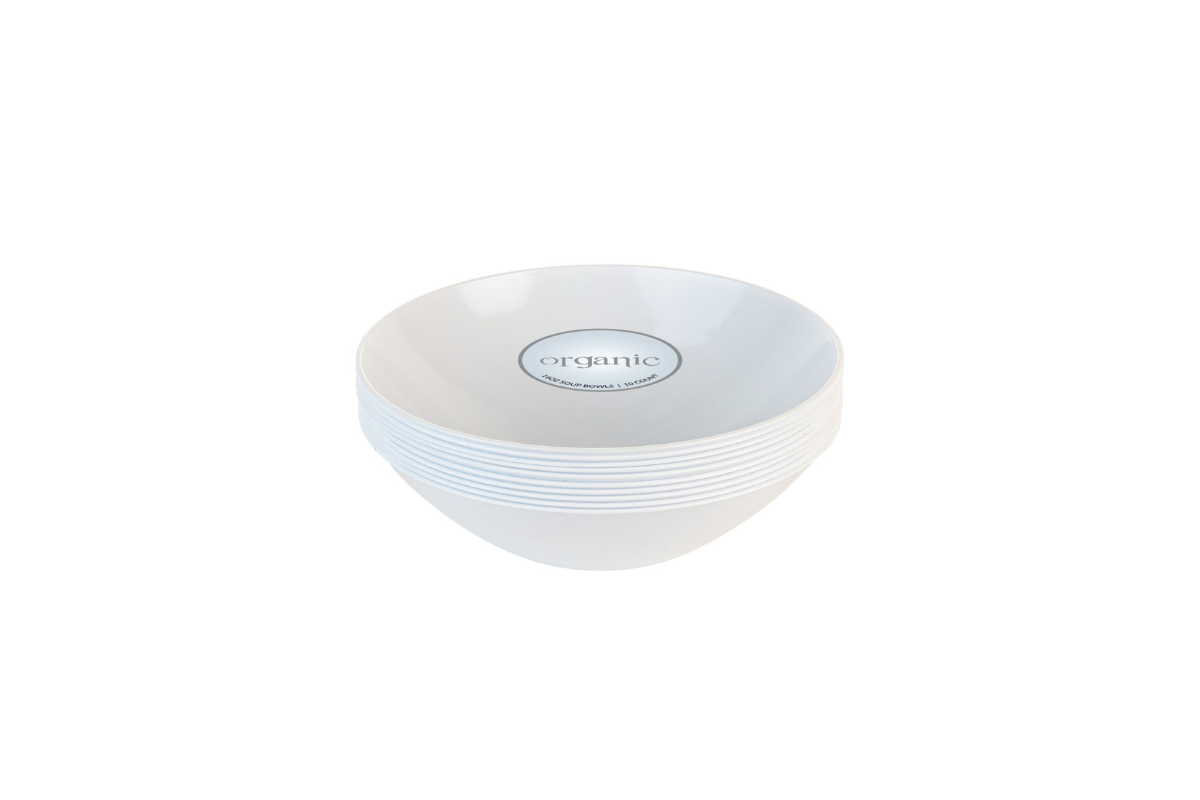 16 oz. White Organic Bowls 10 ct.