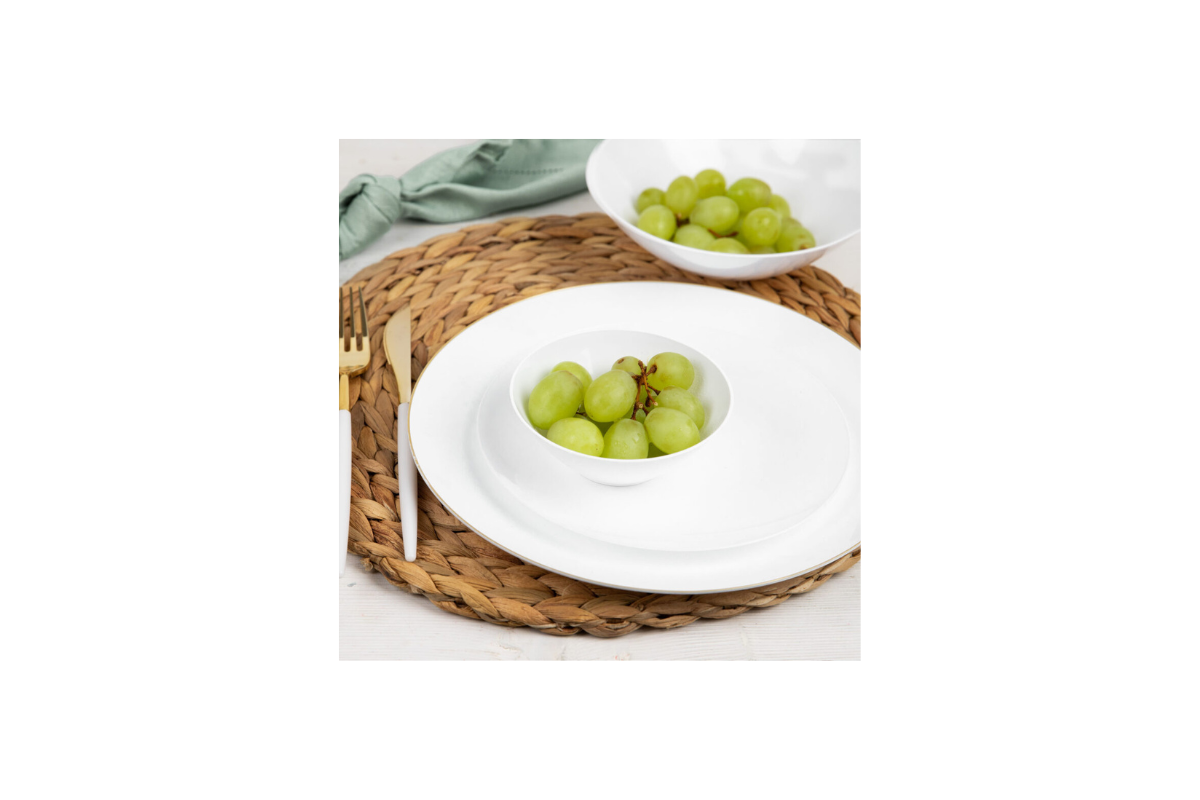 6 oz. White Organic Bowls 50 ct.