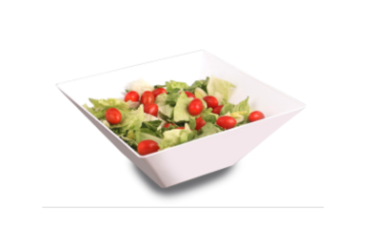 Serving Bowl Suare White 128 oz. 3pk