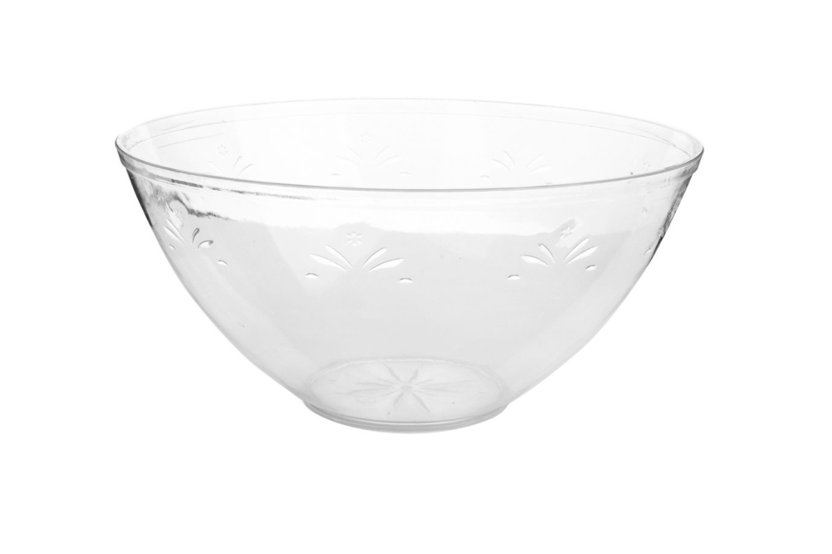 Serving Bowl Round Clear Large