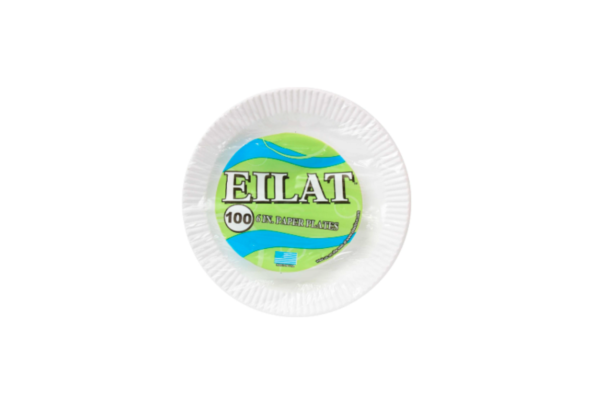 6 inch Paper plates 100 ct.