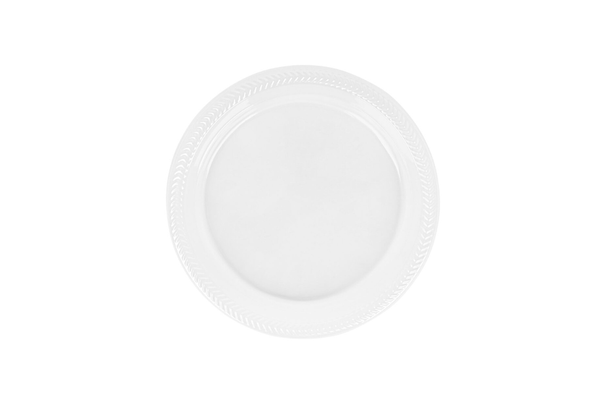 7 inch Clear Plates Cuisine 40 ct.