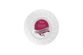 7.5 inch White Elegant Plates 18 ct.