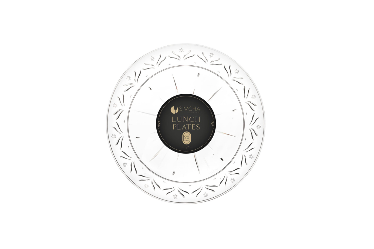 9 inch Clear Plates sc 20 ct.