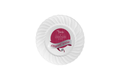 9 inch White Flair Plates 18 ct.