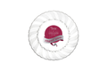 9 inch Clear Flair Plates 18 ct.