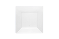9.5 inch Clear Square Plates 10 ct.