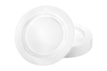 9 inch White Lilian Plates 30 ct.
