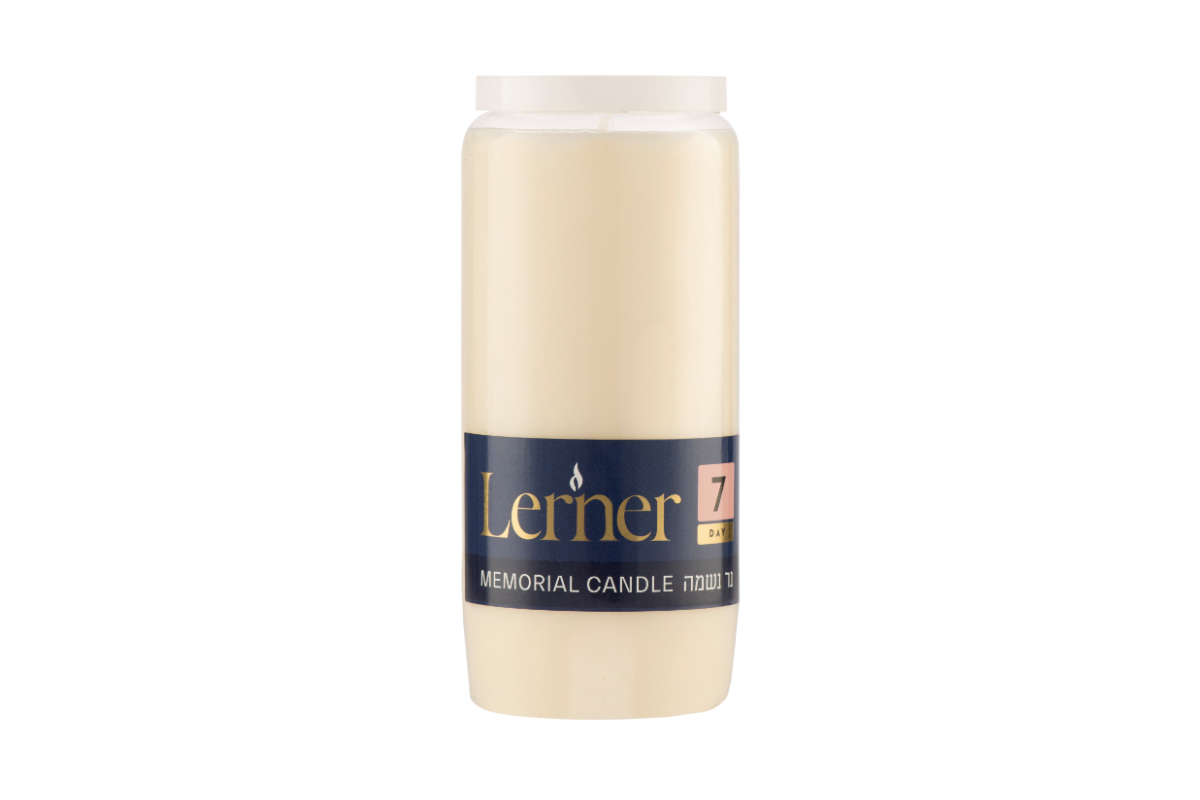 Lerner 7 Day Candle Plastic