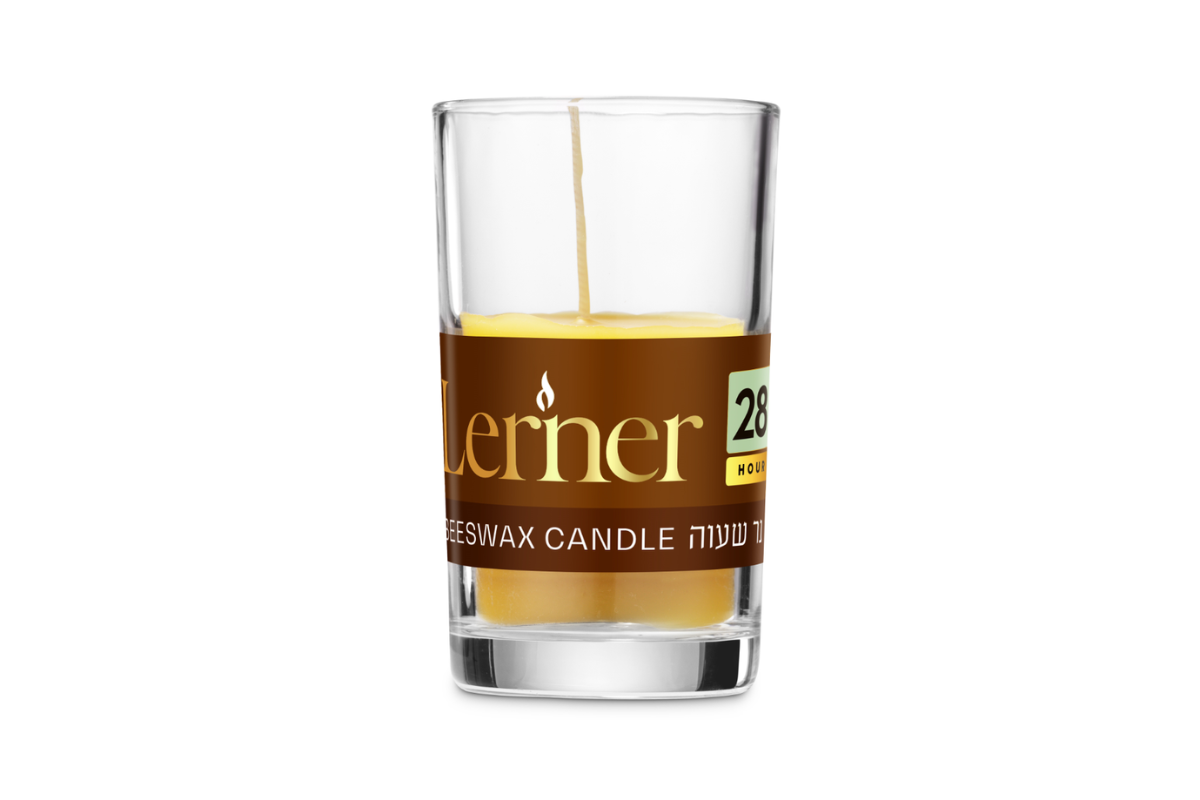 Lerner Beeswax Candle 28 Hour