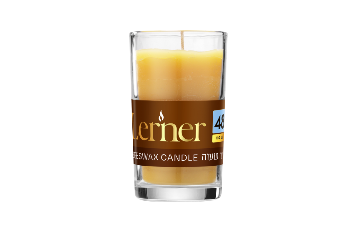 Lerner Beeswax Candle 48 Hour