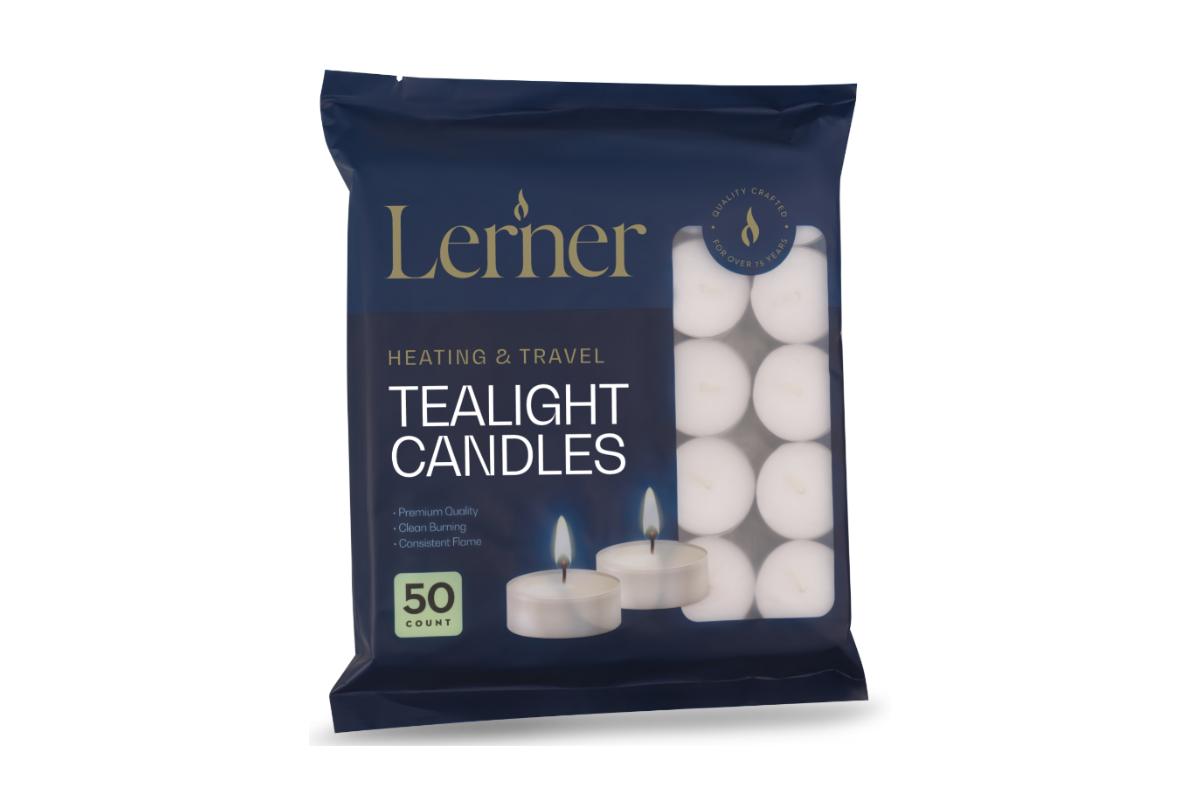 Lerner Tealights In Bag 50 Ct.
