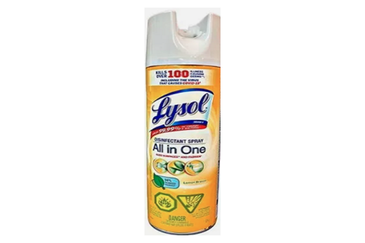 LYSOL DISINFECTING SPRAY LEMON