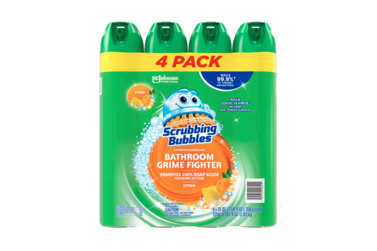 Scrubbing Bubbles Spray 4 pack