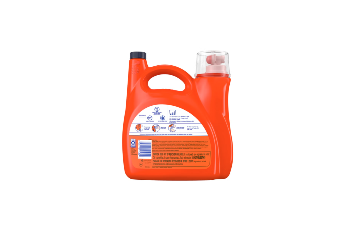 Tide Liquid With Downy 128 oz.