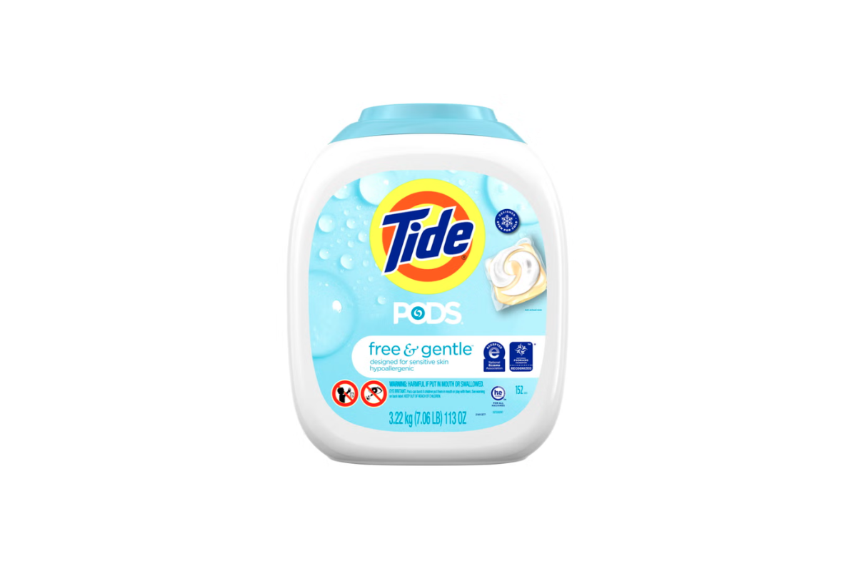 Tide Pods Free & Gentle 152 ct.