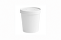 16 oz. Soup Containers White With Lids 250 ct.