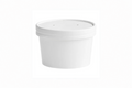 8 oz. Soup Containers White With Lids 250 ct.