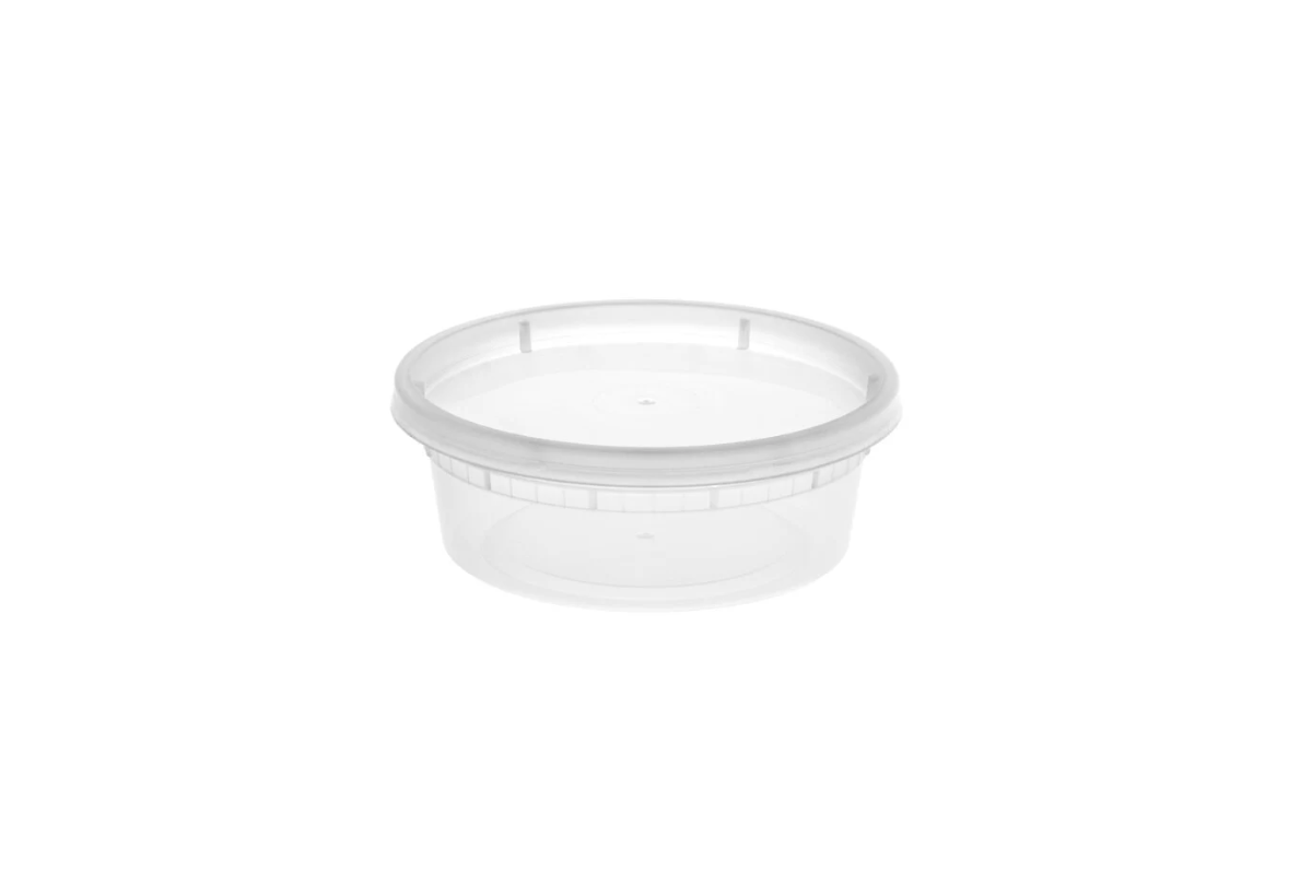 8 oz. Deli Containers With Lid