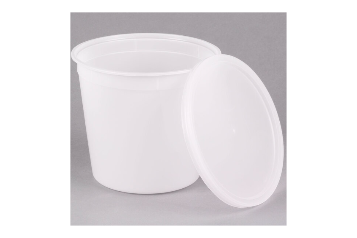168 oz containers