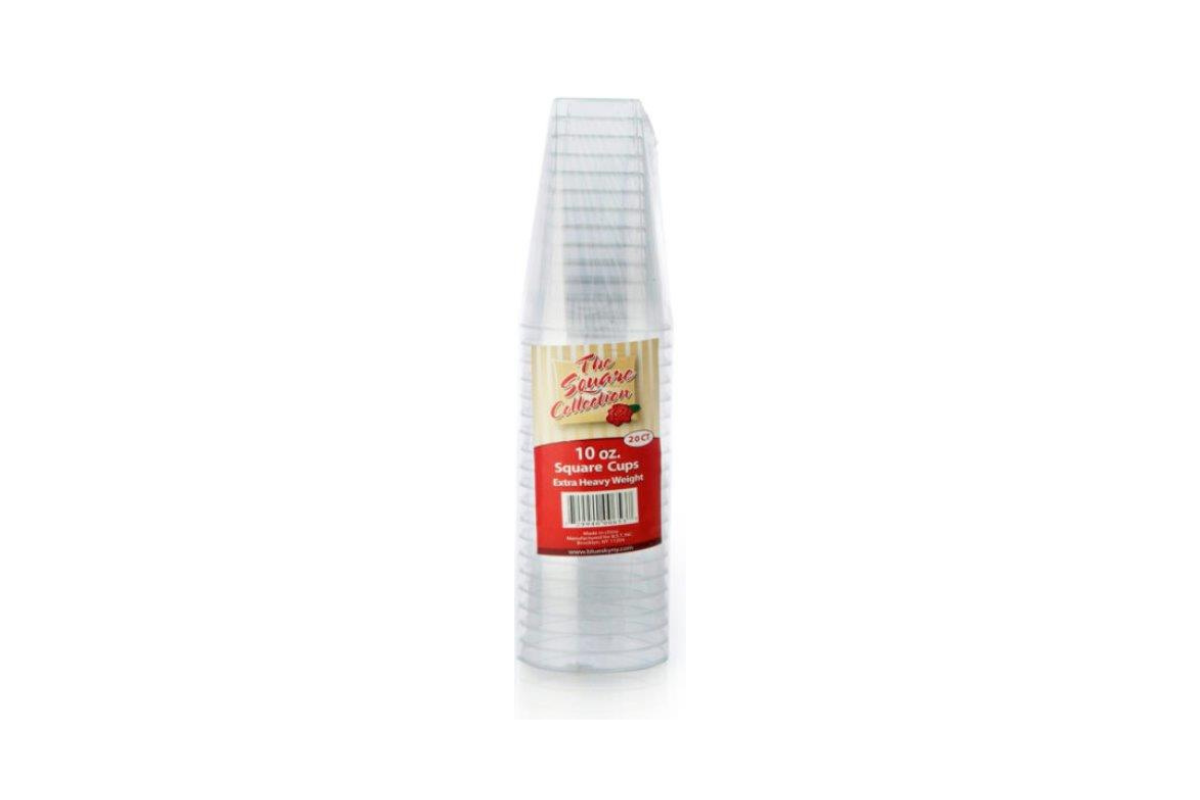 10 oz. Square Tumblers 20 ct.
