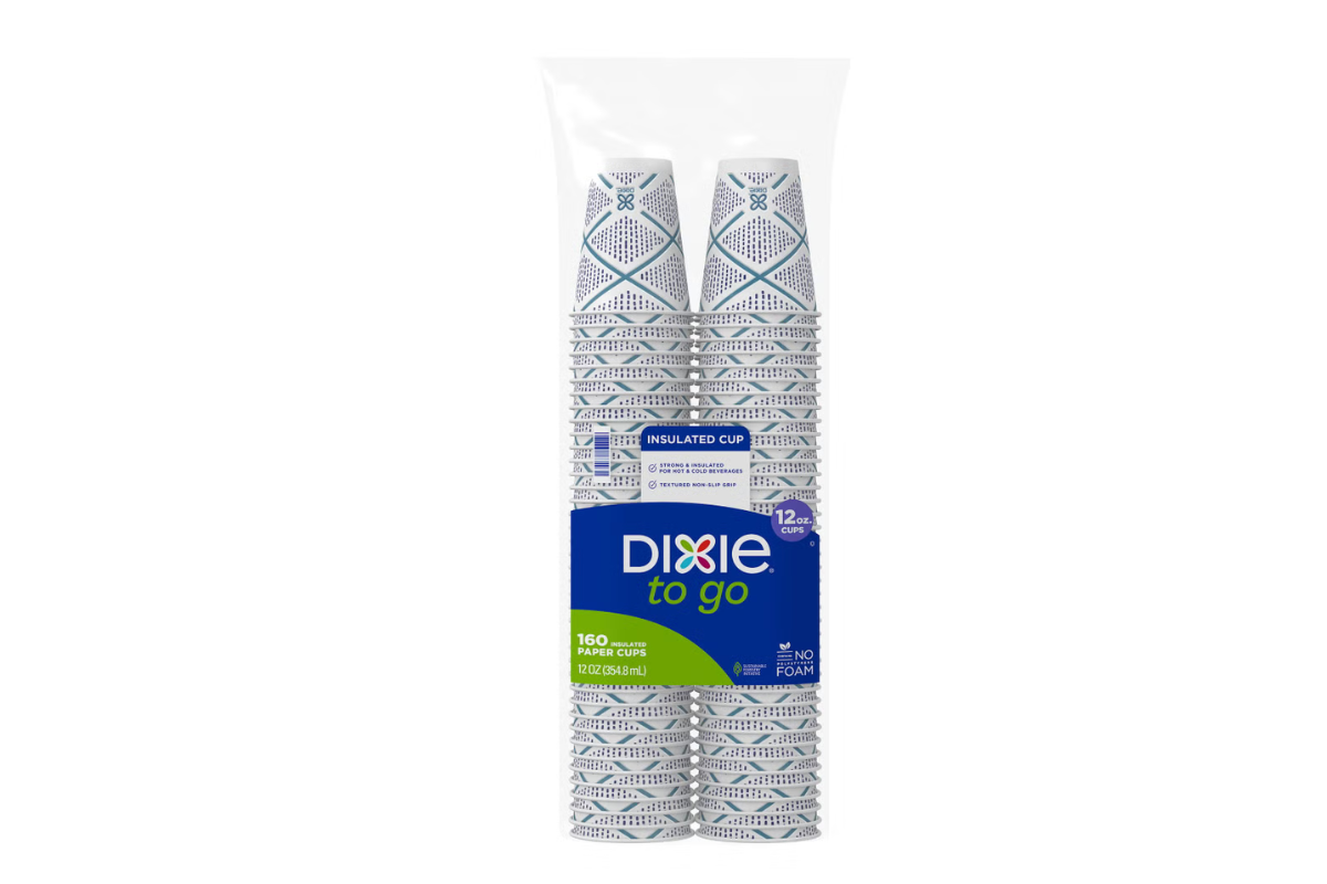 12 oz. Dixie Hot Cups 160 ct.