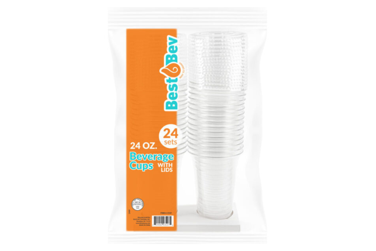 24 oz. Smoothie Cups With Lids 24 ct.