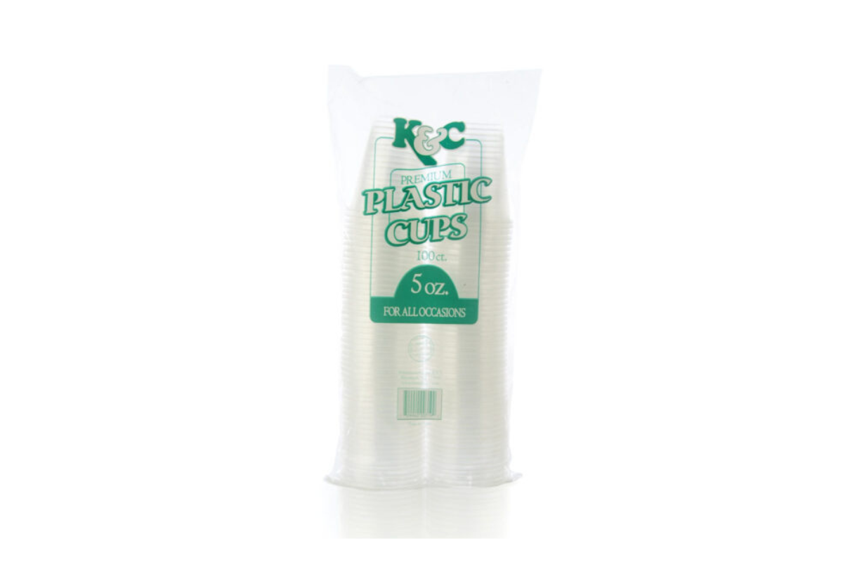 5 oz. Plastic Cups 100 ct.