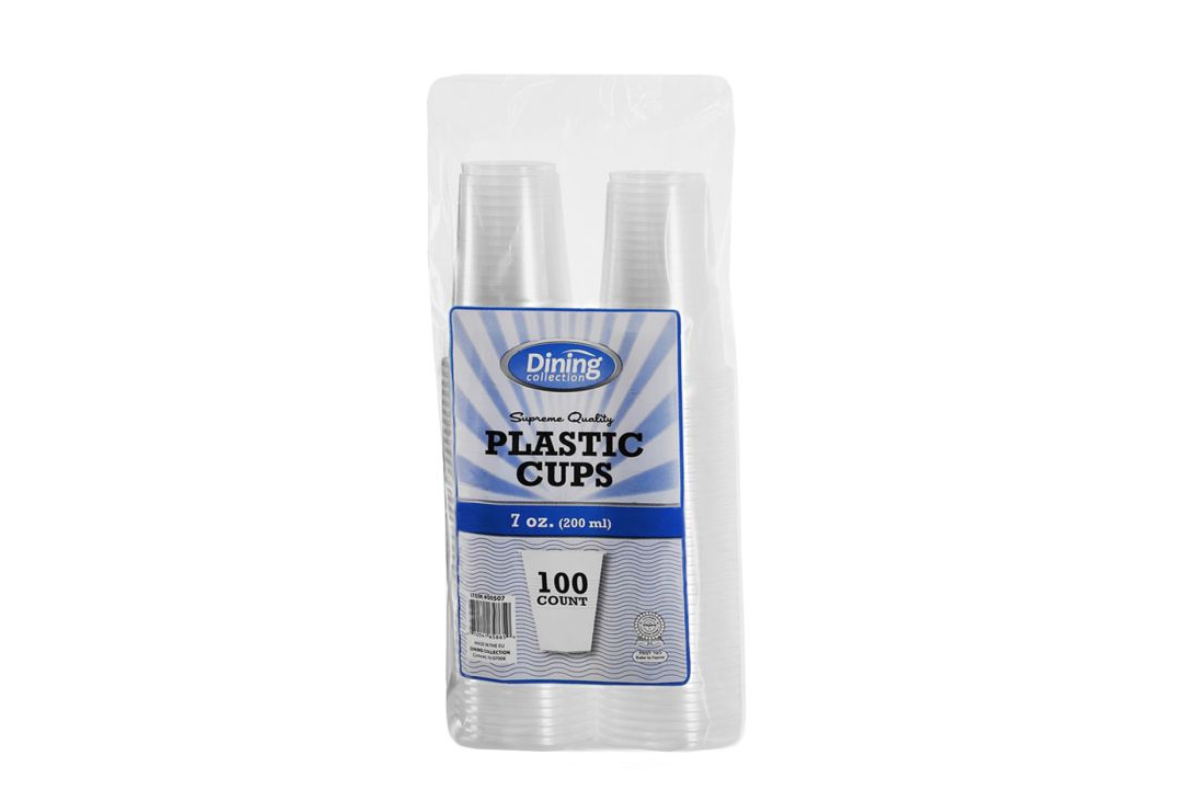 7 oz. Plastic cups 100 ct. Dining