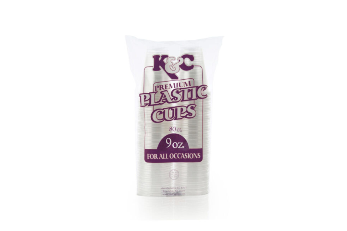 9 oz. Plastic Cups 80 ct.