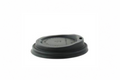 Dome Lids 10-24 oz. For Paper Hot Cups Black 50 ct.