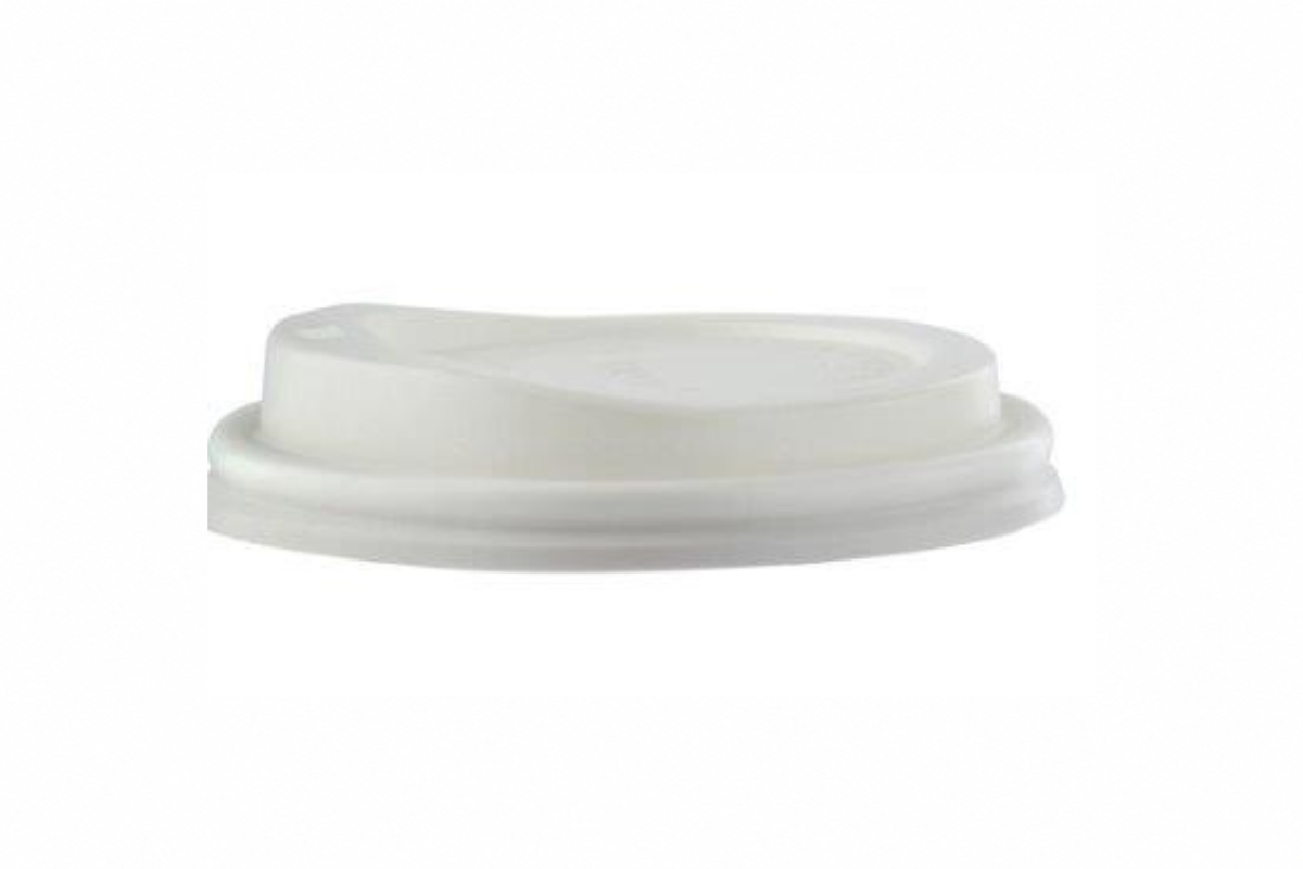 Dome Lids 10-24 oz. For Paper Hot Cups White 50 ct.
