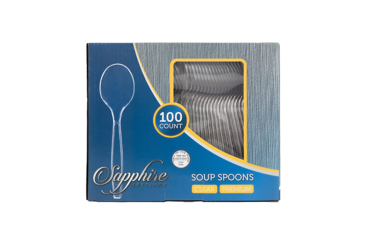Clear Soup Spoons King Size 100 ct.