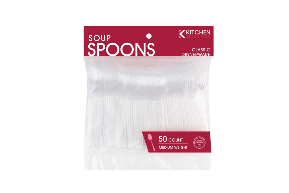 Clear Soup Spoons 50 ct.