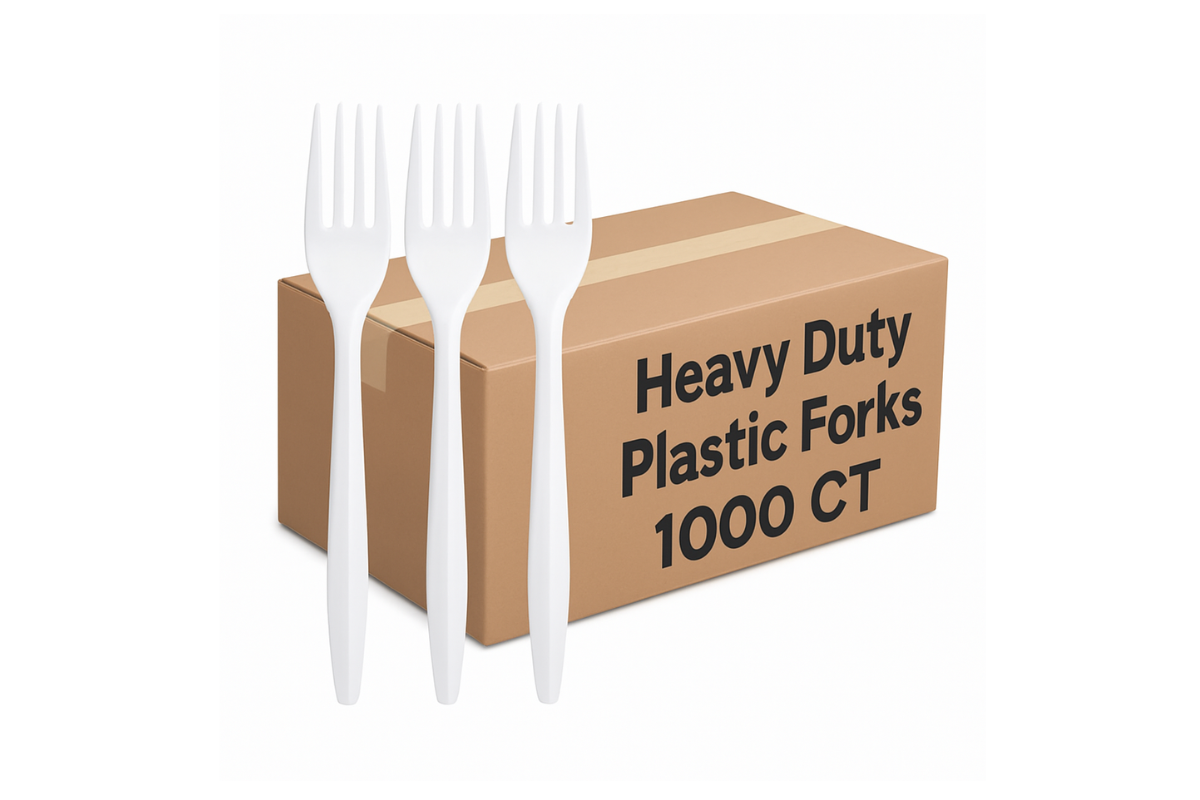 White Forks 1000 ct. Heavy Duty