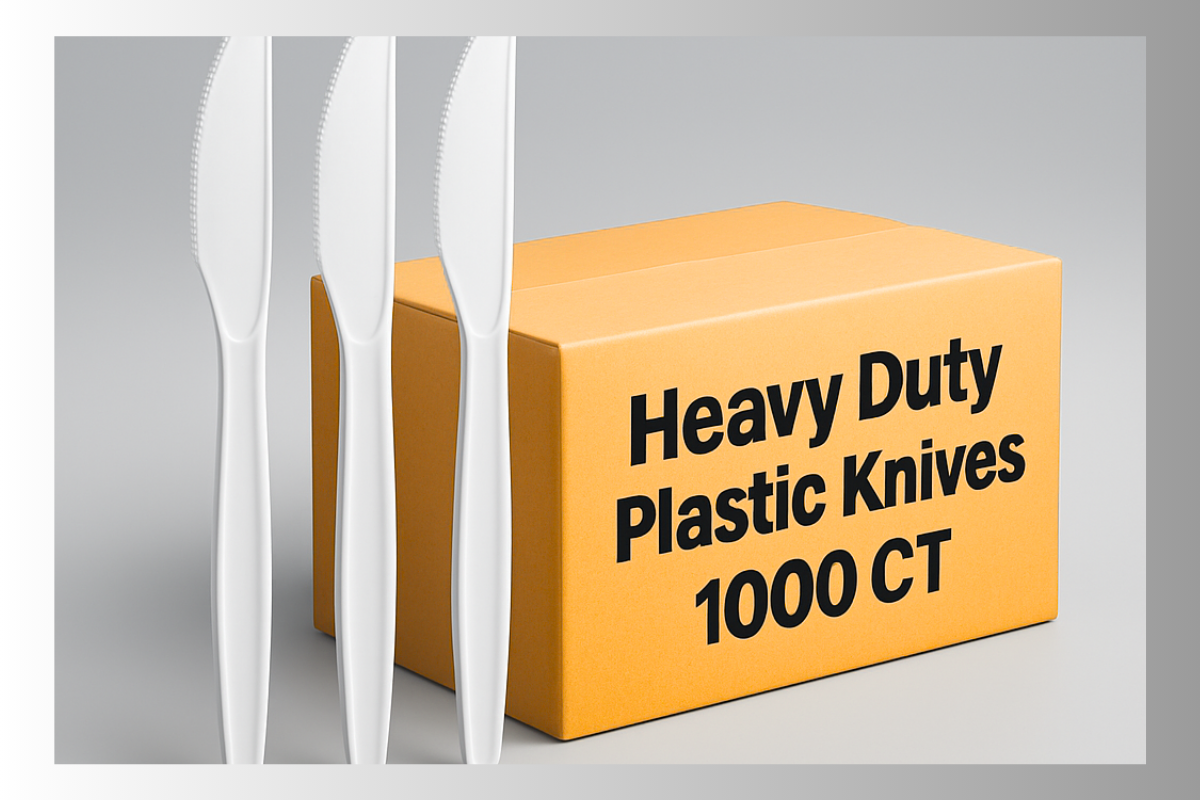 White knives 1000 ct. Heavy Duty