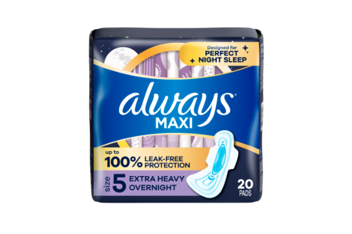 Always Pads Maxi Overnight 20 ct.