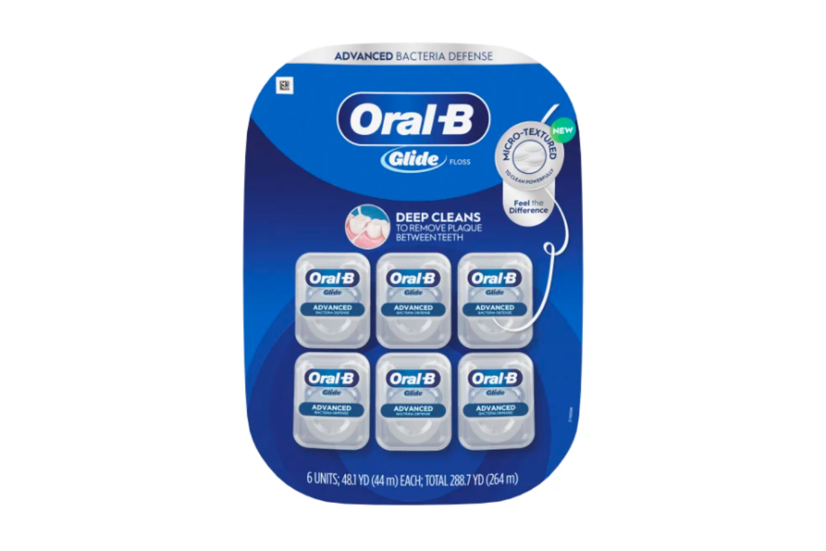 DENTAL FLOSS GLIDE 6 PACK