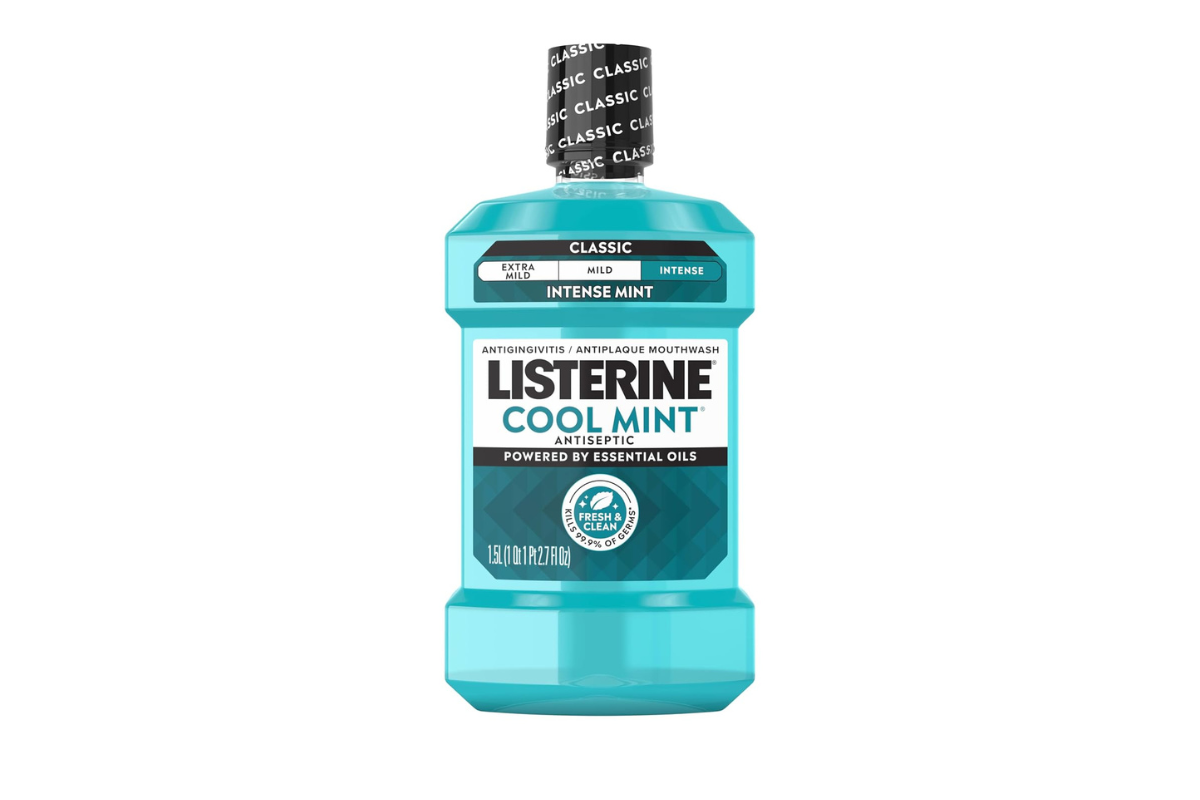LISTERINE MOUTHWASH COOL MINT 1.5 LITER